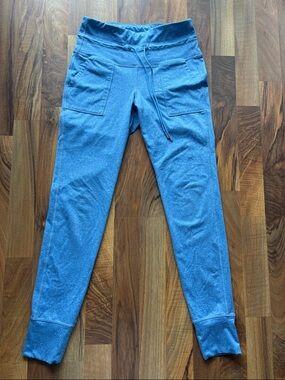 Old Navy Heathered Blue Women’s Jogger Pants with Drawstring Size S